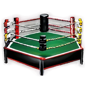 Wrestling Ring With Ropes Png Uau72 PNG Image