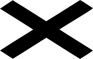 X Black Png, Transparent Png PNG image with transparent background