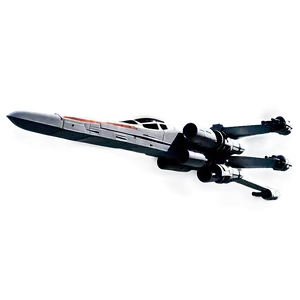 X-wing Fighter Silhouette Png Wyt81 PNG Image