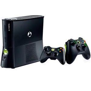 Xbox 360 Slim Model Png 3 PNG Image