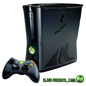 Xbox 360 Slim Model Png Pey PNG Image