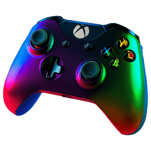 Xbox Controller Blue Fade PNG daw13 PNG image with transparent background