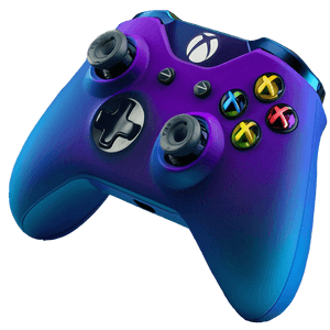 Xbox Controller Blue Fade PNG tqk PNG image with transparent background