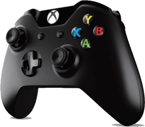 Xbox One Controller Xbox 360 Controller Black Game - Xbox One Gamepad Controller, HD Png Download PNG image with transparent background