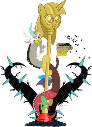 Xkappax, Black Vine, Discord, Meme, Plunder Seeds, - Mlp Discord Is Best Draconequus PNG image with transparent background