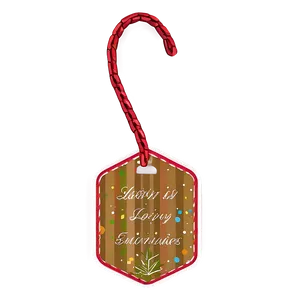 Xmas Tree Decoration Tag Png Hjd2 PNG Image