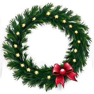 Xmas Wreath PNG 05232024 PNG
