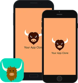 Yak App Clone Branding PNG Image