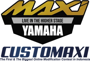 Yamaha Customaxi Event Logo PNG Image