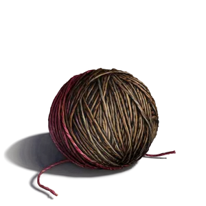 Yarn Ball With Shadow Png 94 PNG Image