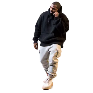 Yeezy Asriel Faded Black Png 67 PNG Image