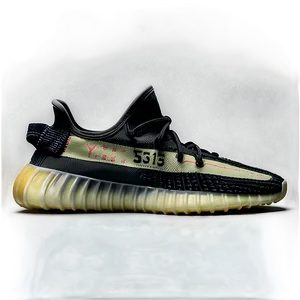 Yeezy Asriel Faded Black Png Cpu84 PNG Image