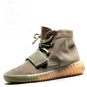 Yeezy Salt Desert Boots Png 4 PNG Image