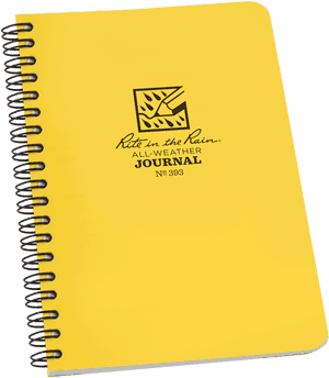 Spiral Notebook - Rite In Rain Notebooks, HD Png Download PNG image with transparent background