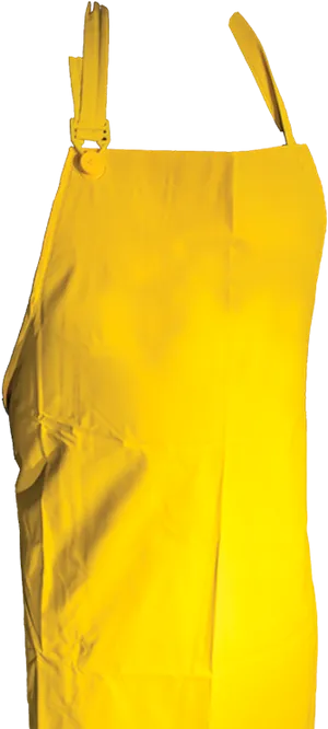 Yellow Apron Isolated PNG Image