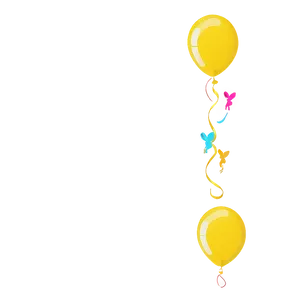 Yellow Balloon Png Owv54 PNG Image