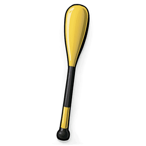 Yellow Baseball Bat PNG 05242024 PNG