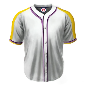 Yellow Baseball Jersey Png Sdp56 PNG Image