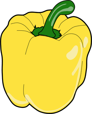 Picture Transparent Download Peeper Big Image Png - Clipart Of Bell Pepper, Png Download PNG with transparent background
