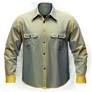 Yellow Blank Shirt Png 06272024 PNG Image