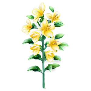 Yellow Blooms Png Roo PNG Image