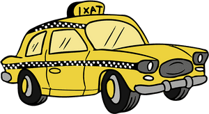 Clipart Of Wednesday, Taxi And Cb, HD Png Download PNG image with transparent background