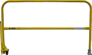 Yellow Construction Barrier PNG Image