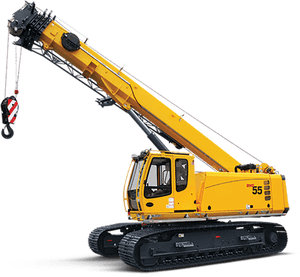 15 Ton Crawler Crane, HD Png Download PNG with transparent background