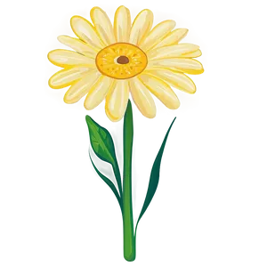 Yellow Daisy Vector Art Png Ape PNG Image