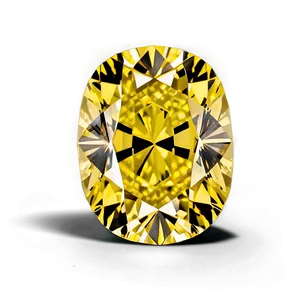 Yellow Diamond With Shadow Png 38 PNG Image