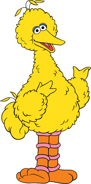 Sesame Street Big Bird Cartoon, HD Png Download PNG image with transparent background