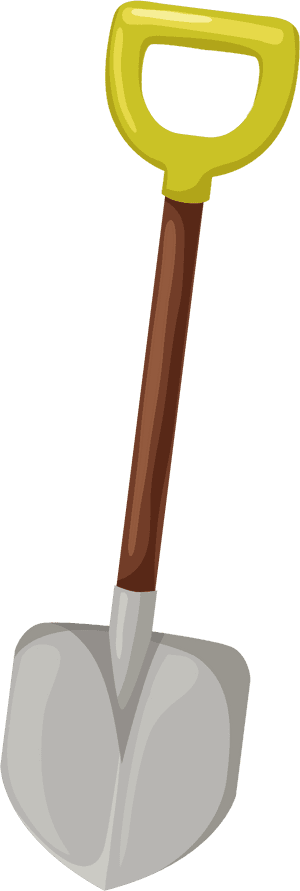Vector Shovels Png Download - Shovel Vector Png, Transparent Png PNG