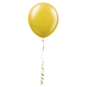 Yellow Helium Balloon Png Jma PNG Image