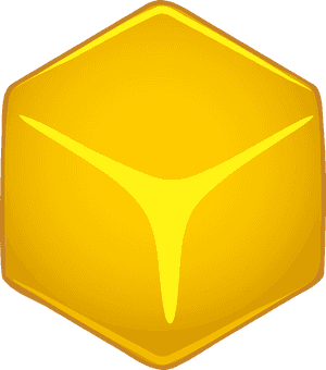 Yellow Square Svg Clip Arts - Cube Yellow, HD Png Download PNG image with transparent background