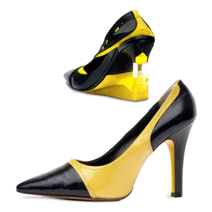 Yellow High Heels Png Upp PNG Image