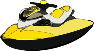 Jet Ski Clip Art - Jet Ski Cartoon Png, Transparent Png PNG image with transparent background