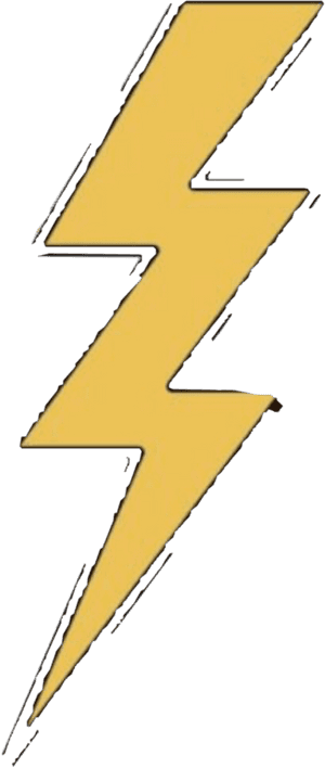 #lightning #bolt #yellow # Aesthetic #sticker #freetoedit - Yellow Lightning Bolt Vsco Stickers, HD Png Download PNG