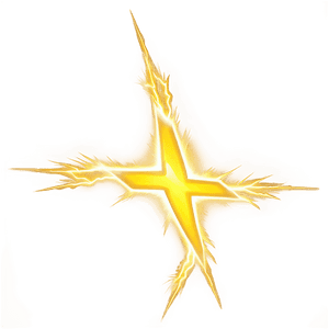 Yellow Lightning Bolt PNG 05042024 PNG