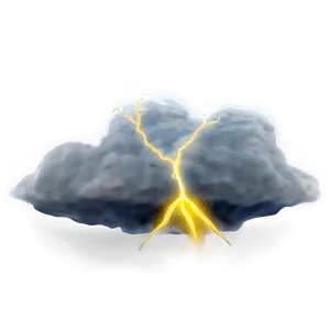 Yellow Lightning Storm Png 97 PNG Image