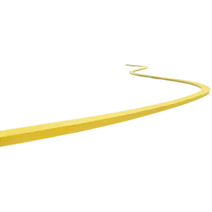 Yellow Line A PNG Image