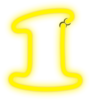 Neón, 1, Luces, Número, Amarillo, Eléctrica - Neon Light Number 1 Png, Transparent Png PNG with transparent background