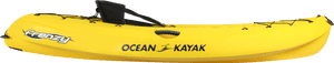 Yellow Ocean Kayak Frenzy Model PNG with transparent background