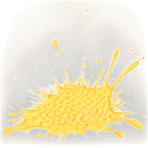 Yellow Paint Splatter PNG 89 PNG image with transparent background