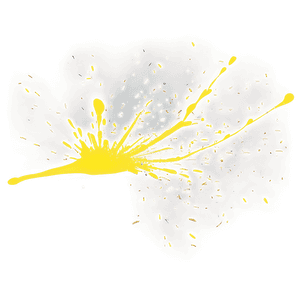 Yellow Paint Splatter PNG bcd30 PNG image with transparent background