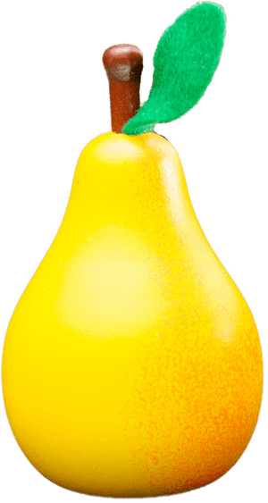 Single Pear Png Image - Single Fruit And Vegetable, Transparent Png PNG image with transparent background