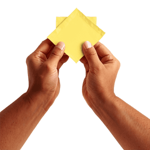 Yellow Post It Note PNG cwm1 PNG image with transparent background