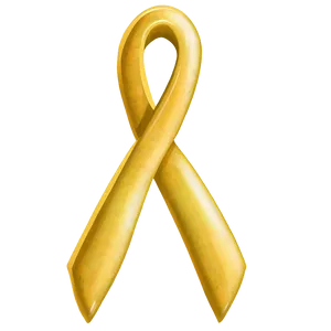 Yellow Ribbon B PNG Image