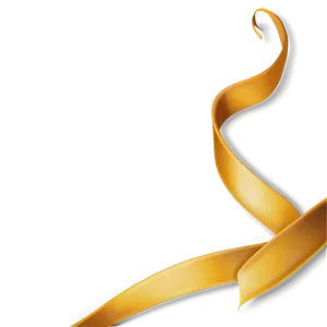 Yellow Ribbon Banner Png 45 PNG Image