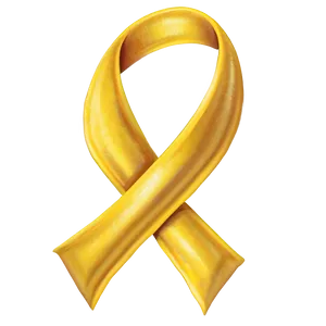 Yellow Ribbon For Awareness Png Jre PNG Image