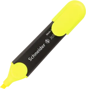 Yellow Schneider Job Highlighter PNG Image